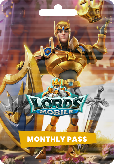 Lords Mobile Monthly Pass Top Up