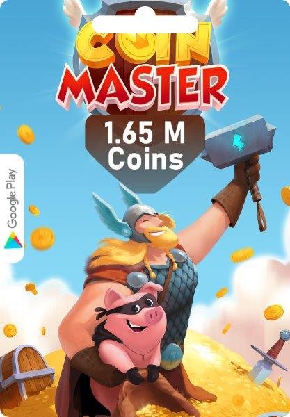 Coin Master 1.65 M Coins (Android Turkey)
