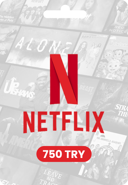 Netflix Hediye Kartı 750 TL