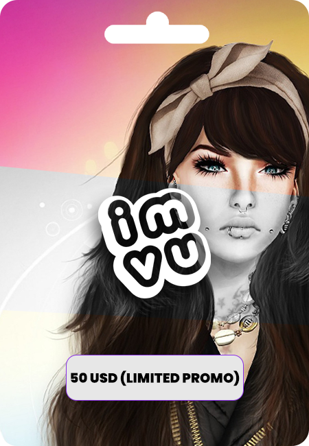 IMVU Prepaid Card 50$ - Limited Promo