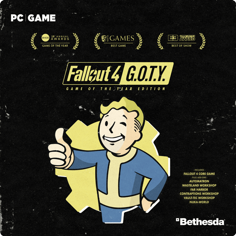 Fallout 4 - Game Of The Year Steam Key