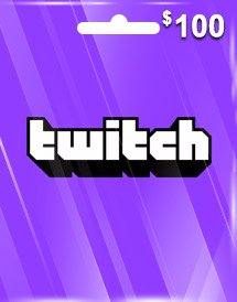 Twitch Gift Card 100$