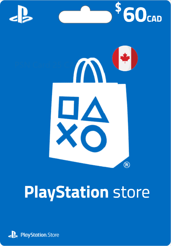 PSN Card 60 CAD	