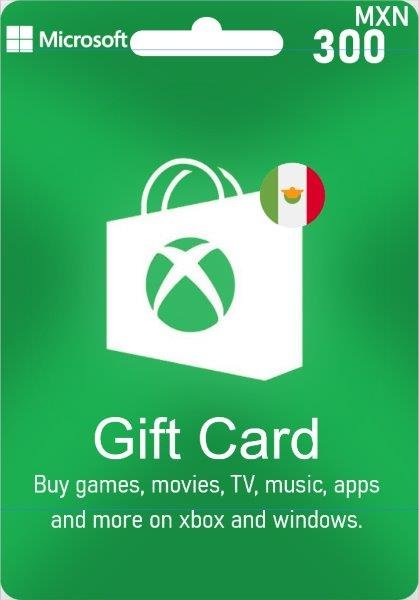 Xbox Live Gift Card 300 MXN Wallet