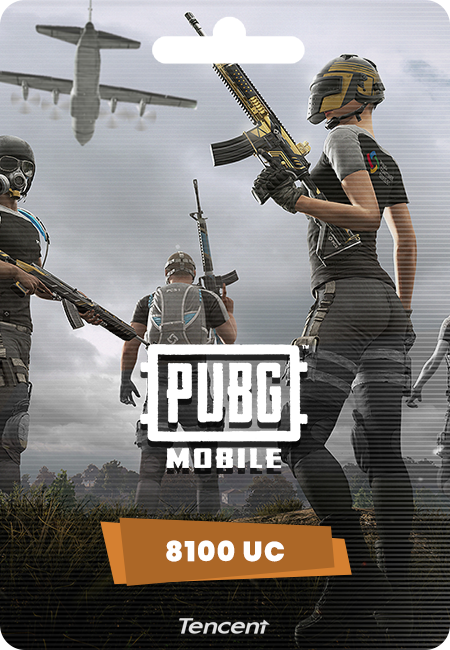 PUBG Mobile - 8100 UC