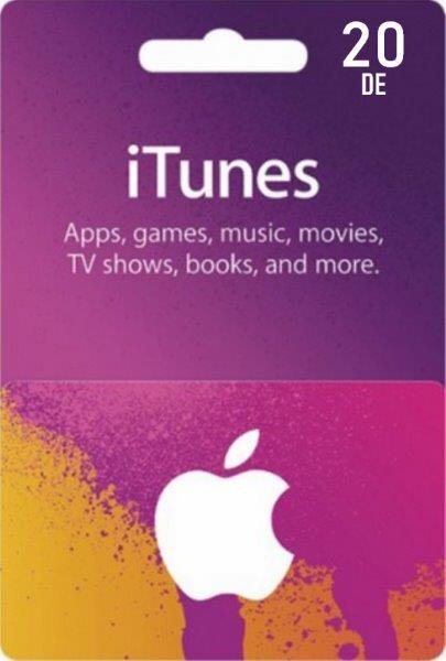 iTunes Gift Card DE €20