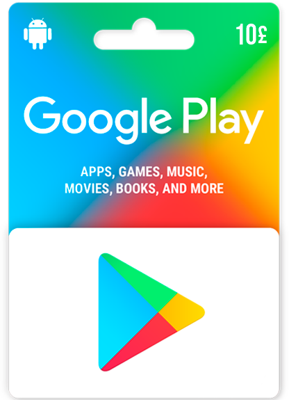 Google Play Gift Card - United Kingdom UK 10 £	