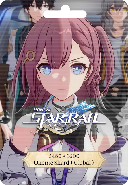 Honkai: Star Rail 6480+1600 Oneiric Shard Top UP (Global)