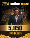 Zula 5850 + 585 Bonus Altın