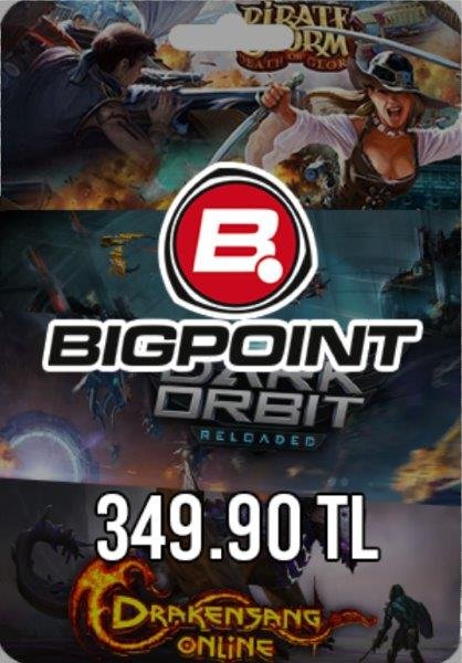 Bigpoint 349.90 TL lik Kupon	