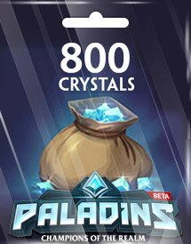 Paladins - 800 Crystals (Global)