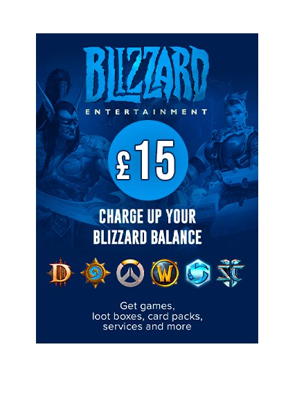 Battlenet Gift Card UK Balance £15