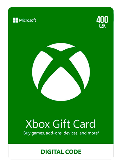 XBOX Live Card Czech Republic - 400 CZK	