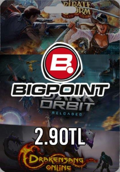 Bigpoint 2.90 TL lik Kupon