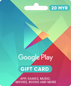 Google Play Gift Card - Malaysia MYR 20	