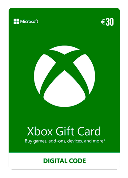 Xbox Live Gift Card 30 Euro Wallet	