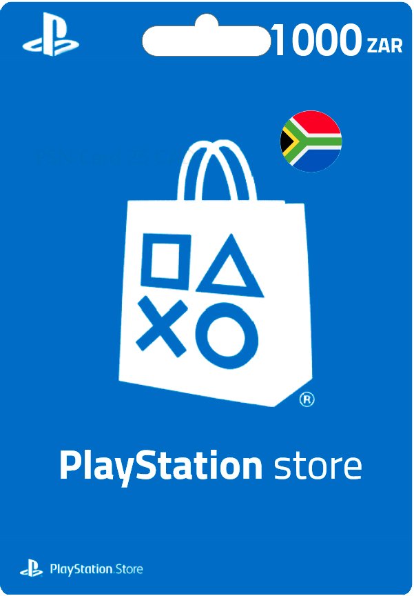 Playstation PSN Card 1000 ZAR ZA