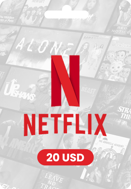 Netflix Gift Card - $20 (US)