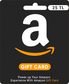 Amazon Hediye Kartı 25 TL	