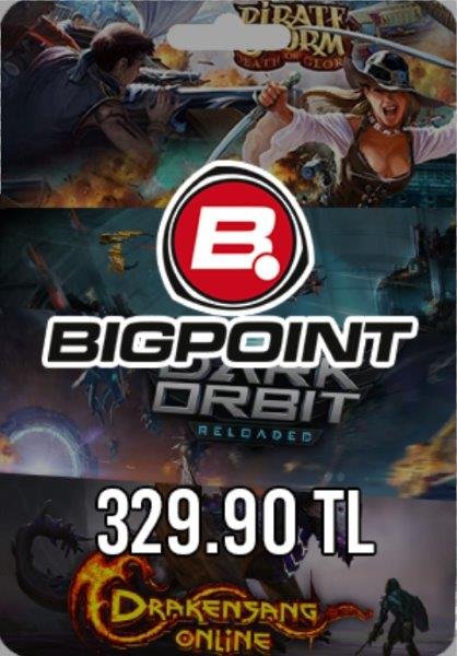 Bigpoint 329.90 TL lik Kupon