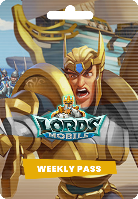 Lords Mobile Weekly Pass Top Up