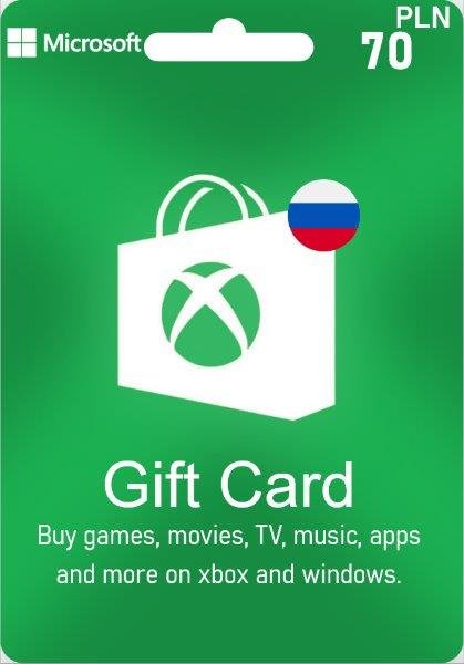 XBox Live Gift Card Poland - 70PLN	