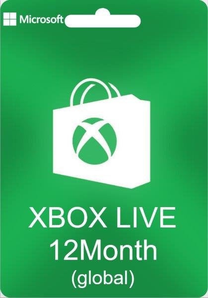 XBox Live Gold 12 Months Membership (Global)