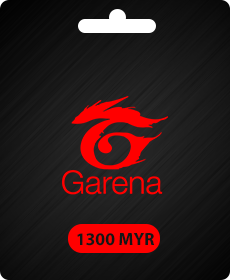 Garena Shells Malaysia (MY) - 1300