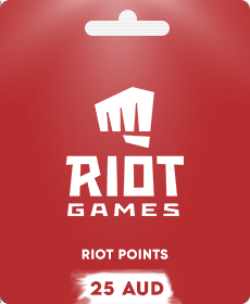 League of Legends 25 AUD RP Gift Card