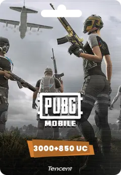 PUBG Mobile 3000+850 UC - Top-Up