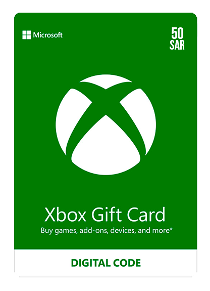Xbox Live Gift Card Saudi Arabia - 50SAR