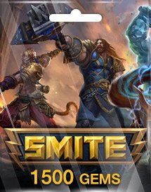 Smite - 1500 Gems [PC]